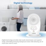 VTech DM1111 Audio-Babyphon mit DECT-Technologie – Sichere Überwachung bis 460m – Bild 6