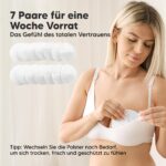 KeaBabies 14er-Pack Bio Stilleinlagen Waschbar (12.7cm) – Saugfähige Bambus-Einlagen – Bild 6