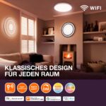 LEDVANCE ORBIS BACKLITE SQUARE Smart+ WiFi – dimmbare LED Deckenleuchte 28W, 2400 Lumen – Bild 8