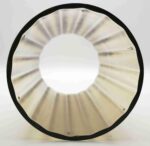 Anosta Grablaterne Bronze 21 cm mit LED-Kerze – Wetterfeste Grableuchte aus Metall – Bild 8