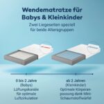 BettenABC OrthoMatra Junior-Duo 70x140 cm – Wendematratze für Baby & Kleinkind – Bild 3