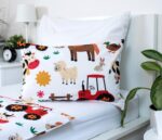 Theonoi Kinderbettwäsche 100x135 cm – Bio-Baumwolle mit Traktor-Design für Baby & Kleinkind – Bild 3