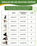 Favodormir Orthopädisches Hundebett 104x68cm – Wasserdichtes Kunstleder für grosse Hunde – Bild 7