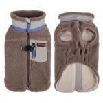 FEimaX Hundejacke mit Fleecefutter – Winddichte Winterweste für kleine & mittlere Hunde