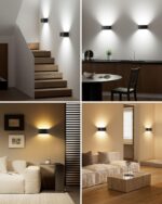 FULNIX LED-Wandleuchte mit Bewegungsmelder & Fernbedienung – 8000mAh Akku für Schlafzimmer – Bild 9