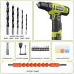 PULITUO 12V Akku-Bohrmaschine mit Li-Ion Akku & 21+1 Drehmomenteinstellung – Bild 3