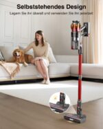 Bulelink Akku-Stabstaubsauger 55 kPa 650W – Kabelloses Reinigungssystem für Tierhaare & Teppiche – Bild 8