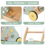 Itslife Baby Lauflernwagen Holz – Montessori Spielzeug mit Aktivitäten für Jungen & Mädchen – Bild 5