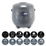 Yum Asia Panda Mini-Reiskocher 3,5 Tassen – Fuzzy-Logic mit Ninja-Keramik für Perfekten Reis – Bild 6