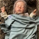 Hoppediz Pucktuch ab Geburt Salbei – Bio-Baumwolle für sicheren Schlaf – Bild 2