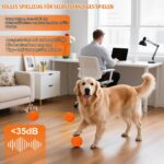 KLYNGTSK Intelligenter Hundeball 8cm mit 3 Spielmodi & RGB-Licht – Interaktives Spielzeug für mittelgrosse Hunde – Bild 6
