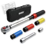 Hairich Drehmomentschlüssel 1/2 Zoll 40–210 Nm mit TÜV GS – Professionelles 6-tlg. Set