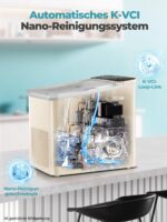 FOHERE Eiswürfelmaschine Klein – 14 kg/24h, 9 Würfel in 5 Min, Selbstreinigung – Bild 4