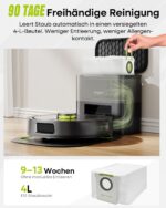 MONSGA MR7 PRO Saugroboter mit Wischfunktion 8000PA & 4L Absaugstation – LiDAR Navigation – Bild 9