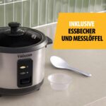 Tristar Reiskocher RK-6144, 1 L – Automatischer Reisbereiter mit Warmhaltefunktion – Bild 4