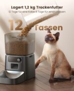 oneisall 3.5L WiFi Futterautomat für Katzen – APP-Steuerung & Portionskontrolle – Bild 5