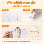 PICK FOR LIFE Hundesocken Anti-Rutsch M mit Klettverschluss – Pfotenschutz für Hartholzboden – Bild 6