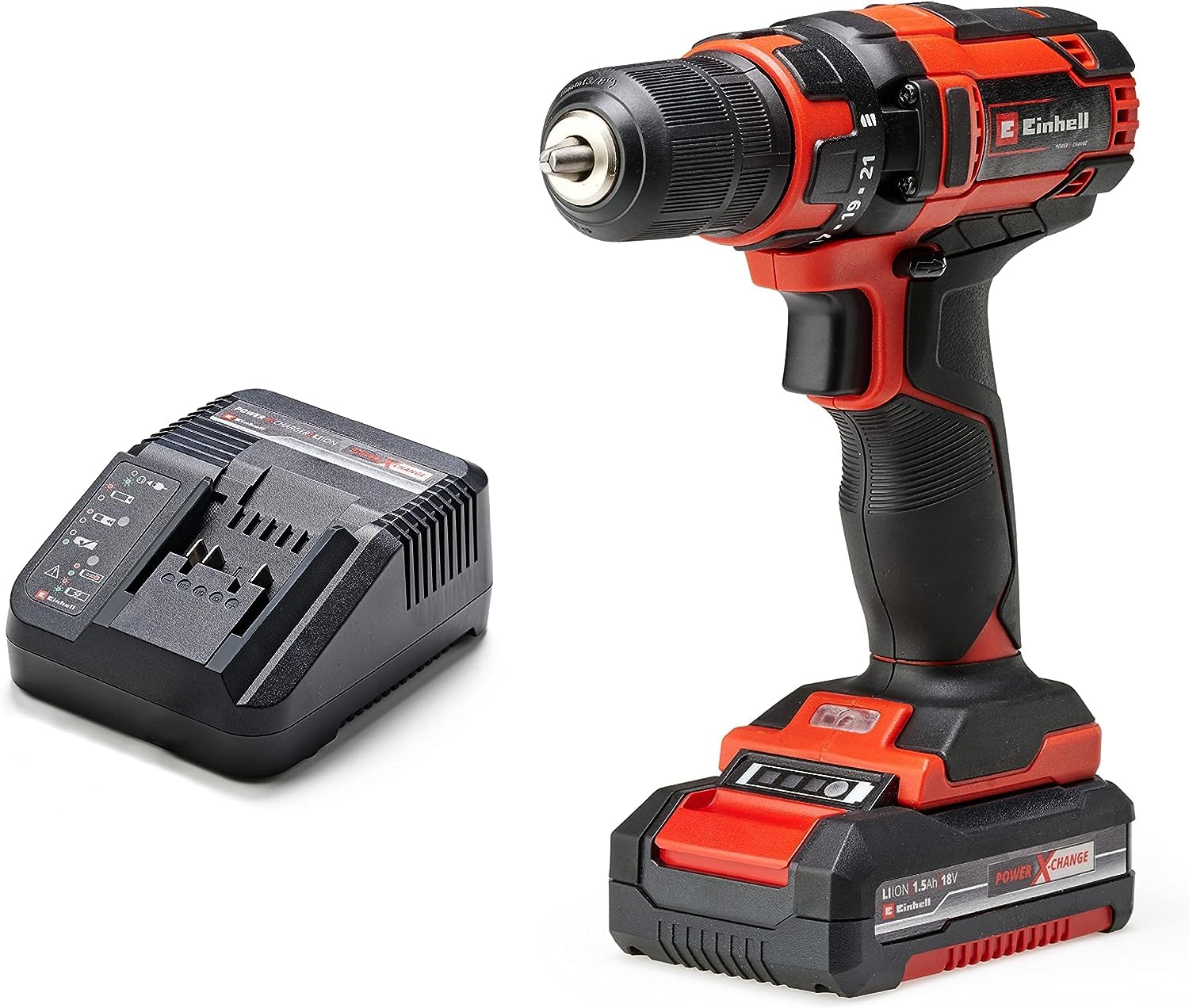 Einhell TC-CD 18/35 Li Akku-Bohrschrauber – 35 Nm mit PXC Akku & Ladegerät