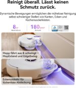 NARWAL Freo Z10 Saugroboter – 15.000 Pa Saugkraft mit Wischfunktion & Anti-Tangle-Bürste – Bild 4
