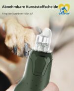 Casfuy Krallenschleifer für Hunde – 6-Gang Haustier-Nageltrimmer mit LED & Staubschutz – Bild 6