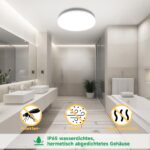 genatu LED Deckenleuchte IP65 22W 3080lm 4000K – Wasserfest für Bad & Küche – Bild 6