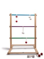 BS Toys Leitergolf Wurfspiel – Holz Geschicklichkeitsspiel für Kinder ab 6 Jahren