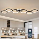 Liyabber LED Deckenleuchte 113cm Dimmbar – Smart-Steuerung für Wohnzimmer & Schlafzimmer
