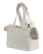 ONECUTE Hundetrage 43x19x31 cm – Soft Sided Transporttasche für kleine Hunde & Katzen