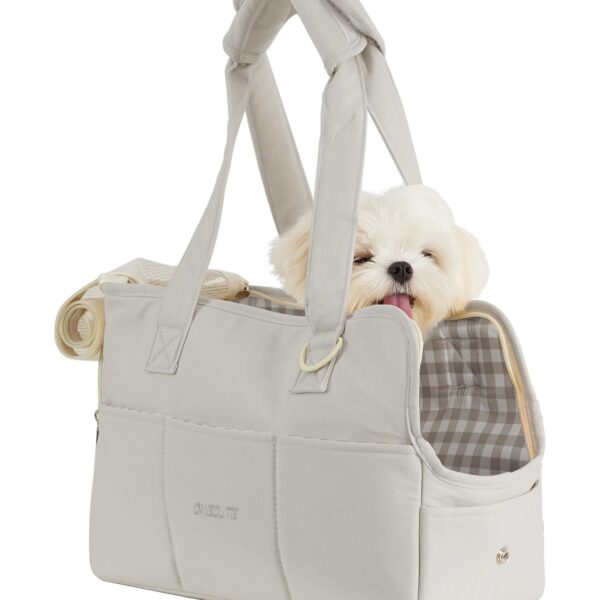 ONECUTE Hundetrage 43x19x31 cm – Soft Sided Transporttasche für kleine Hunde & Katzen