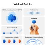 Cheerble Wicked Ball AIR – Intelligenter Hundeball mit 3 Modi, IPX7 wasserdicht für mittelgrosse & grosse Hunde – Bild 3