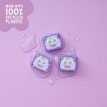 Glo Pals Lila Leuchtwürfel 4er-Set – Interaktives Wasserspielzeug mit Leuchteffekt – Bild 4