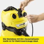 KÄRCHER WD 4 P V-20/5/22 Nass-/Trockensauger – 1.100 W für Haus & Werkstatt – Bild 6