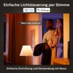 Philips Hue Xamento Deckenleuchte Schwarz – 16 Mio. Farben & Smart Home Steuerung – Bild 9
