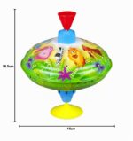 Lena Brummkreisel Dschungeltiere Ø 16 cm – Klassischer Metallkreisel für Kleinkinder – Bild 3