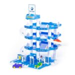 Polesie ARAL Parkgarage 4 Ebenen – Spielgarage mit Lift & Zubehör für Kinder – Bild 7