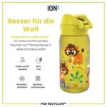 ion8 Kinder Trinkflasche 350ml – Auslaufsicher mit Einhandöffnung für sichere Hydration – Bild 5