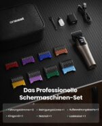 oneisall Profi Hundeschermaschine mit DLC-Klinge & 8 Aufsteckkämmen – 9000 RPM für alle Felltypen – Bild 10
