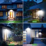 nipify 2er Set Solarleuchten mit Bewegungsmelder & separatem Panel – 318 LED IP65 – Bild 8