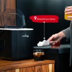 LEHMANN Eiswürfelmaschine – 12 kg Eis in 24h mit 2 Grössen & Tragegriff – Bild 4