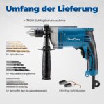 Dong Cheng 710W Schlagbohrmaschine 2-in-1 – Professionelle Bohrleistung mit 45.000 IPM – Bild 9