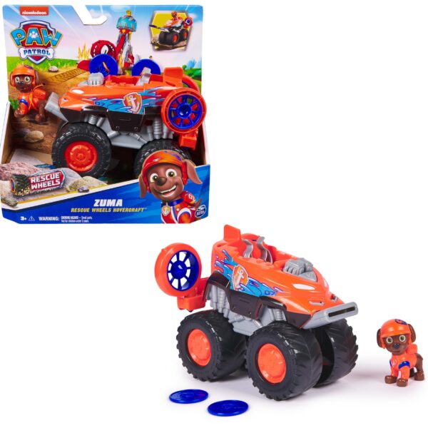 PAW PATROL Rescue Wheels – Zumas Monstertruck mit Geschoss-Abwurf & Figur ab 3 Jahren
