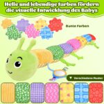 Herenear Musikspielzeug Raupe mit Chenille – Lernspielzeug & Wachstumsmesser für Babys ab 6 Monaten – Bild 5