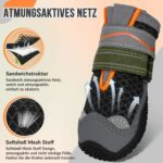 Eyein Hundeschuhe 2er Set Grösse 5 – Pfotenschutz mit Klettverschluss & Rutschfester Sohle – Bild 4