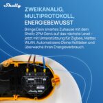 Shelly 2PM Gen4 WLAN Smart Relais – 2-Kanal Schalter mit Stromzähler & Matter (2er Set) – Bild 3