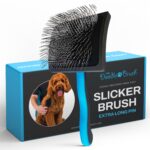 The Doodle Brush Slickerbürste – Professionelle Fellpflege für Doodles & Langhaarhunde