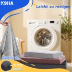 KSIIA Orthopädisches Hundebett XL 104x68cm – Waschbarer Schaum für grosse Hunde – Bild 5