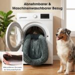 Woiil Orthopädisches Hundebett 109x84cm – Memory Foam & Eierkarton-Schaum für grosse Hunde – Bild 9