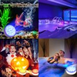 Czemo LED Poolbeleuchtung wiederaufladbar – IP68 Unterwasserlicht mit Fernbedienung & Magnet – Bild 6