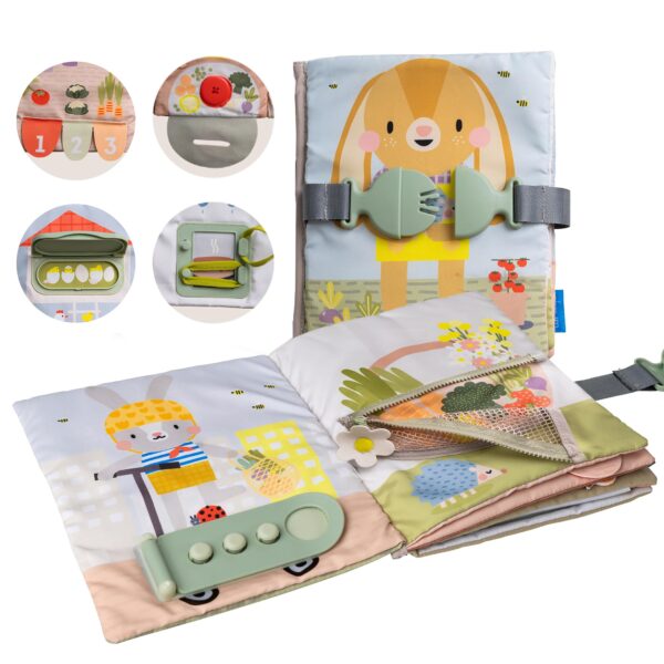 Taf Toys Aktivitätsbuch – Montessori Lernbuch für Kleinkinder ab 18 Monaten