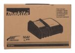 Makita DC18RC Ladegerät – Rapid Optimum für 14,4V & 18V Lithium-Ionen Akkus – Bild 8